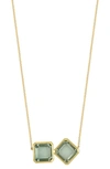 Bony Levy Green Amethyst Pendant Necklace In 18k Yellow Gold