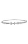 Bony Levy Monaco Diamond Bangle In 18k White Gold