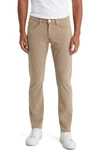 Frame L'homme Slim Brushed Twill Pants In Stone Beige