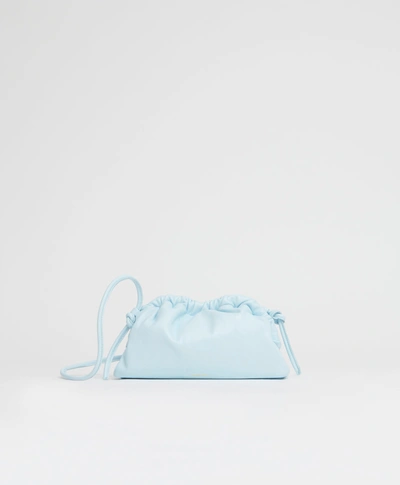 Mansur Gavriel Cloud 迷你皮质手拿包 In Ice