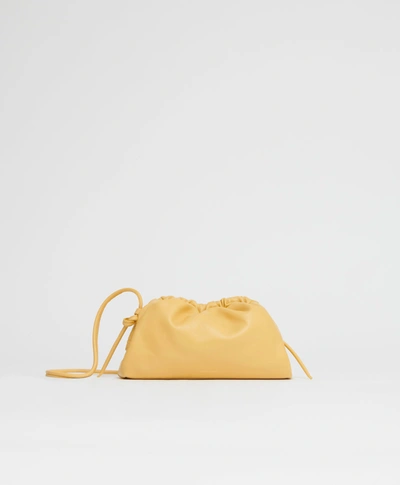 Mansur Gavriel Mini Cloud Clutch In Wheat