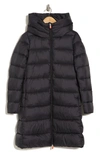 SAVE THE DUCK RITA HOODED LONG PUFFER JACKET