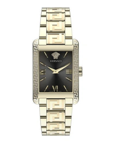 Versace Tonneau Watch In Multi