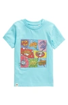 BOARDIES BOARDIES KIDS' COSMIC COTTON GRAPHIC T-SHIRT