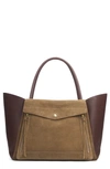 Rag & Bone Women's Runner Leather & Suede Tote Bag In Militaire Suede