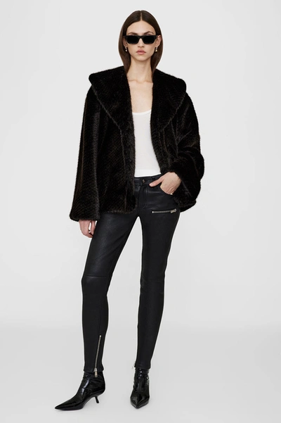 Anine Bing Hilary Jacket Clothing In Black