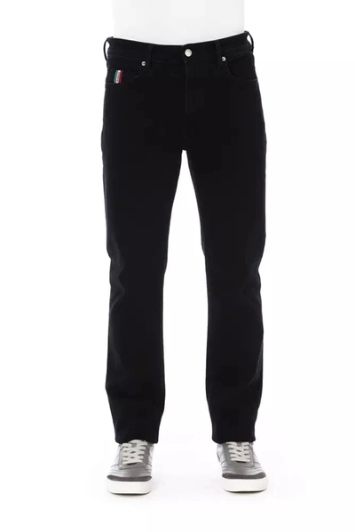 Baldinini Trend Black Cotton Jeans &amp; Men's Pant