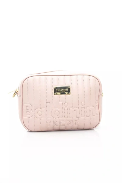 Baldinini Trend Elegant Shoulder Bag With En Women's Accents In Pink
