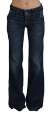 COSTUME NATIONAL COSTUME NATIONAL CHIC FLARED LOW WAIST DENIM WOMEN'S JEANS