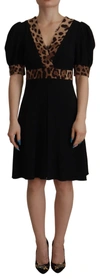 Dolce & Gabbana Short Dresses In Black