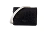 DOLCE & GABBANA DOLCE & GABBANA BLUE EXOTIC LEATHER BIFOLD WALLET WITH MEN'S STRAP