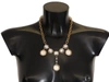 Dolce & Gabbana Elegant Timekeeper Statement Necklace In Gold