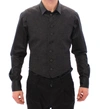 Dolce & Gabbana Elegant Gray Wool Blend Dress Men's Vest In Gray