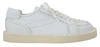 Dolce & Gabbana White Leather Low Top Oxford Sneakers Casual Shoes In White