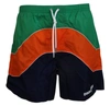 Dsquared2 Multicolor Logo Print Men Beachwear Swimwear Short In Multicolor
