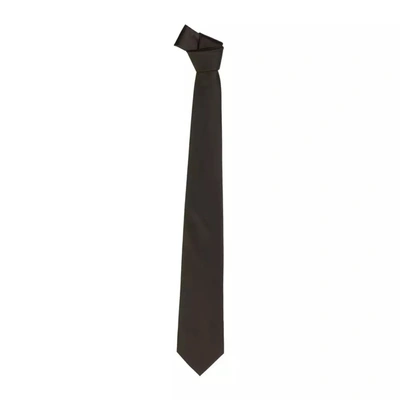 Emilio Romanelli Elegant Brown Silk Tie - Classic Gentlemen's Men's Essential