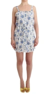 Ermanno Scervino Women   Beachwear  Floral Beach Mini Dress Short In Blue