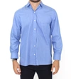 Ermanno Scervino Men  Cotton Dress Classic Fit Shirt In Blue