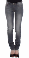 Ermanno Scervino Women   Slim  Skinny Leg Stretch Jeans In Gray