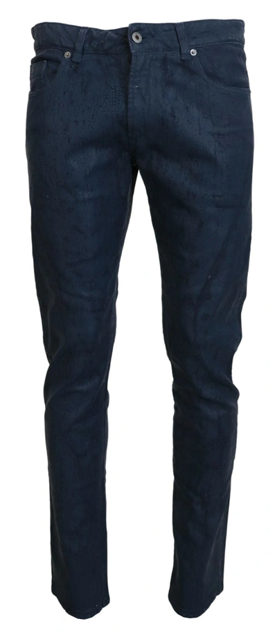 Exte Chic Tapered Blue Denim Men's Jeans