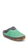 Teva Reember Terrain Quilted Mule In Jadesheen