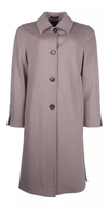 MADE IN ITALY MADE IN ITALY ELEGANT VIRGIN WOOL FOUR-BUTTON WOMEN'S COAT