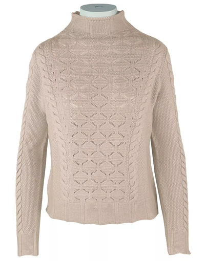 Malo Sophisticated Beige Wool-cashmere Women's Sweater