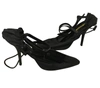 OFF-WHITE OFF-WHITE CHIC BLACK CALFSKIN PUMPS WITH OPAQUE WOMEN'S HEEL