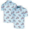 Flomotion Light Blue The Players Gator And Mingo Polo In Light Blue