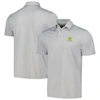 UNDER ARMOUR UNDER ARMOUR GRAY JOHN DEERE CLASSIC PLAYOFF 3.0 HEATHER POLO