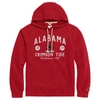 League Collegiate Wear Crimson Alabama Crimson Tide Bendy Arch Essential 2.0 Pullover Hoodie In Crimson
