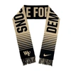 NIKE WAKE FOREST DEMON DEACONS SPACE FORCE RIVALRY SCARF