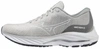 MIZUNO WOMEN'S WAVE RIDER 26 SSW IN OYSTER MUSHROOM-WHITE