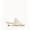 Tod's Sandals In Leather In White