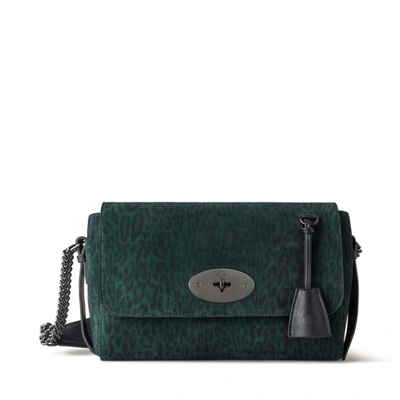 Mulberry Medium Top Handle Lily In Green