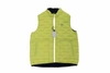 PSYCHO BUNNY MEN'S SPENCER REVERSIBLE DOWN VEST IN NEON BOLT