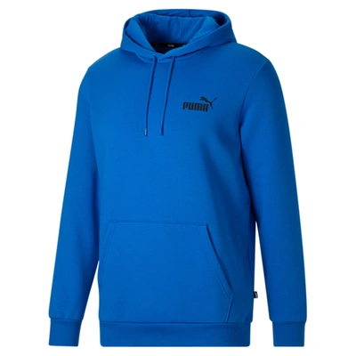 Puma Men's Embroidered Logo Hoodie In Blue