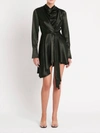 ACLER SIMMONS DRESS IN FOREST GREEN