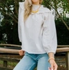 MICHELLE MCDOWELL ROBIN TOP IN IVORY