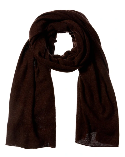 In2 By Incashmere Cashmere Travel Scarf In Black