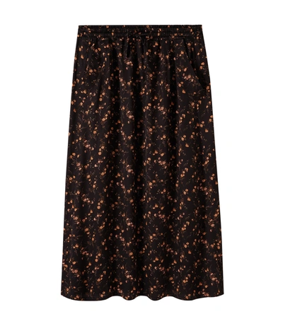 Liberty Marianne Skirt In Brown