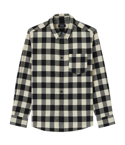 Apc John Overshirt In Black