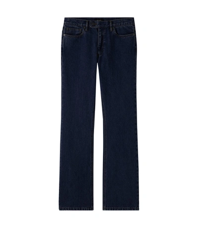 Apc Isadora Jeans In Blue