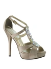 Johnathan Kayne Antarctica Heel In Champagne In Beige