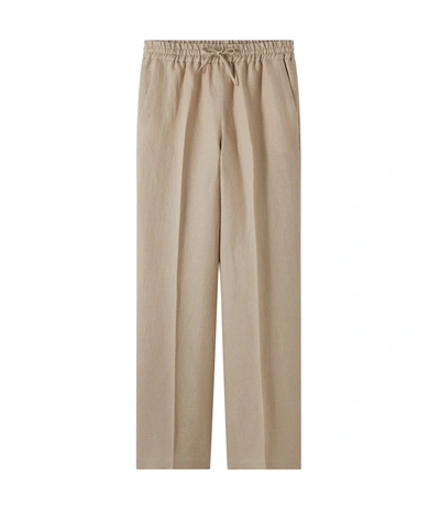 Apc Carlota Pants In Beige