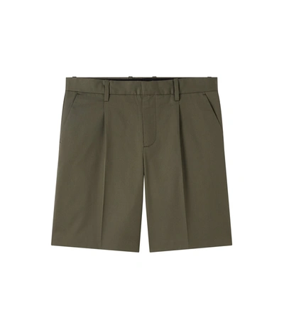 Apc Terry Shorts In Green