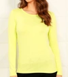 FRENCH KYSS SCOOP TOP IN LIME
