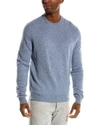 Magaschoni Tipped Cashmere Sweater In Blue