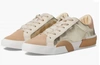 Dolce Vita Women's Zina Low Top Sneakers In Beige