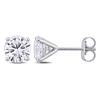 Mimi & Max 2ct Tdw Lab-grown Diamond Stud Earrings In 14k White Gold In Silver